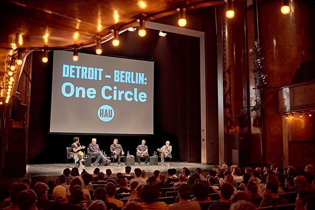 Panel discussion: <i>How Techno Came to Europe: The History of the Early Detroit – Berlin Exchange and Future Ideas</i> with Yuko Asanuma (Moderation), Dimitri Hegemann (Tresor Berlin), Adrian Tonon (City of Detroit), Mike Banks (Underground Resistance), Mark Ernestus (Hard Wax)